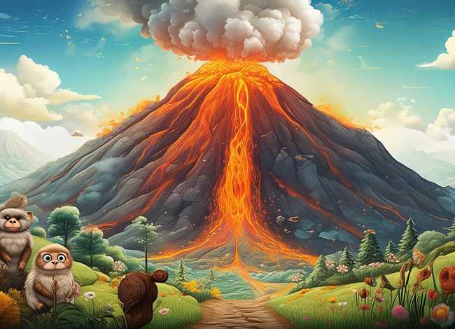 火山的绘本故事(火山的绘本故事图片) 火山的绘本故事(火山的绘本故事图片)