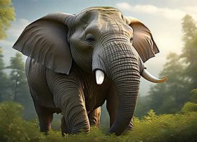 没牙的大象故事文字（没牙的大象故事文字图片）