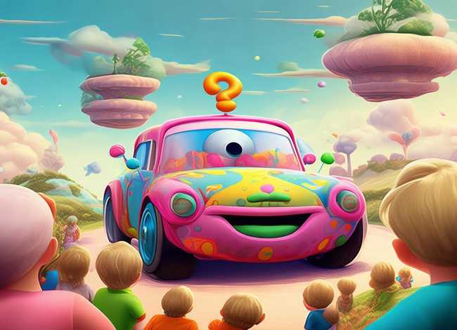 奇怪的汽车儿童故事；幼儿故事奇怪的汽车
