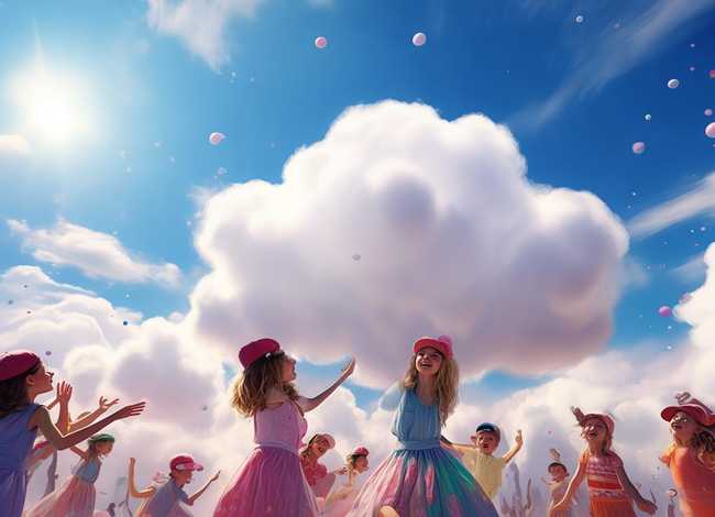 儿童故事云朵棉花糖（幼儿园云朵棉花糖故事视频）