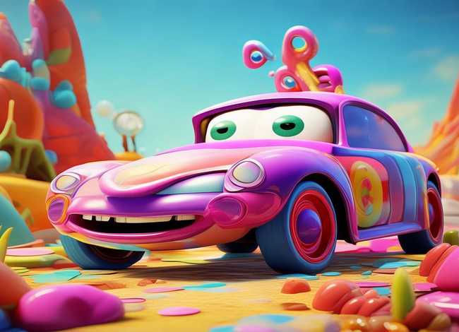 奇怪的汽车儿童故事 幼儿故事奇怪的汽车