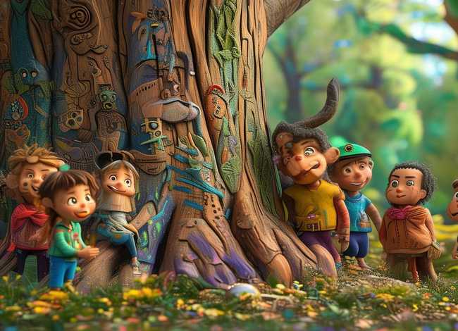 儿童故事语言片段，幼儿语言的故事