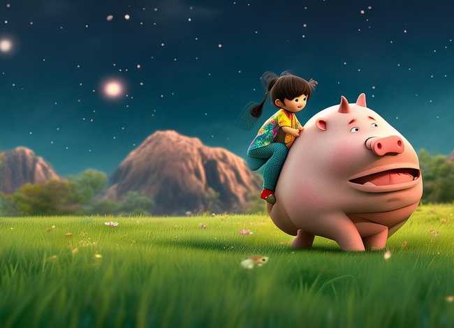 儿童睡前故事猪八戒背媳妇儿 - 幼儿故事猪八戒背媳妇儿