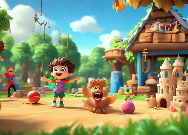 孩子玩耍趣味故事；孩子玩耍趣味故事视频