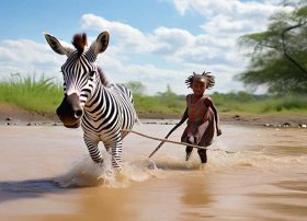 小斑马过河的儿童故事；小斑马过河的故事内容