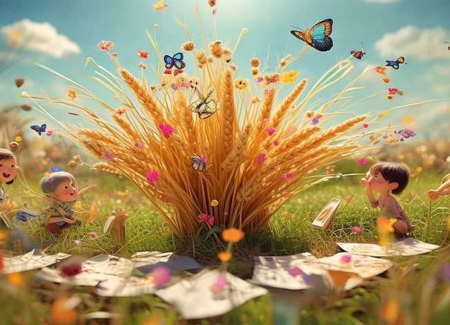 幼儿讲述麦子的故事、幼儿讲述麦子的故事视频