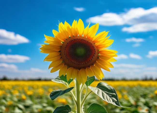 一颗向日葵的故事，一颗向日葵的故事图片