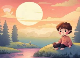 3-6岁幼儿睡前故事太阳山 - 宝宝睡前故事太阳和月亮故事