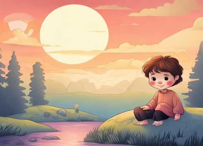 3-6岁幼儿睡前故事太阳山 - 宝宝睡前故事太阳和月亮故事