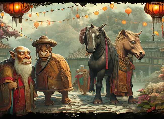 十二生肖的故事原文 - 十二生肖的故事原文及翻译