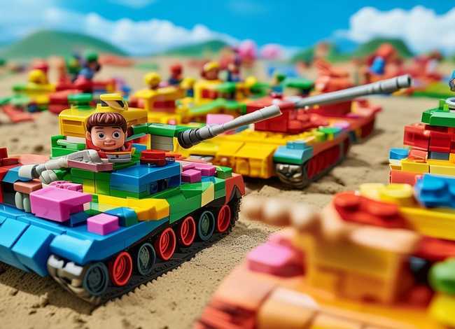 乐高儿童坦克战斗故事（乐高儿童坦克大战动画片）