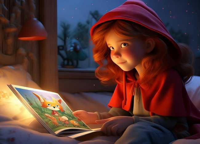 儿童故事小红帽睡前故事、小儿故事睡前故事小红帽