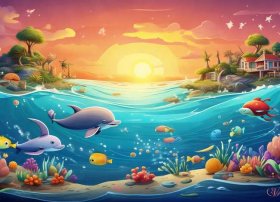 儿童睡前故事系列海洋的故事、关于海洋的睡前故事