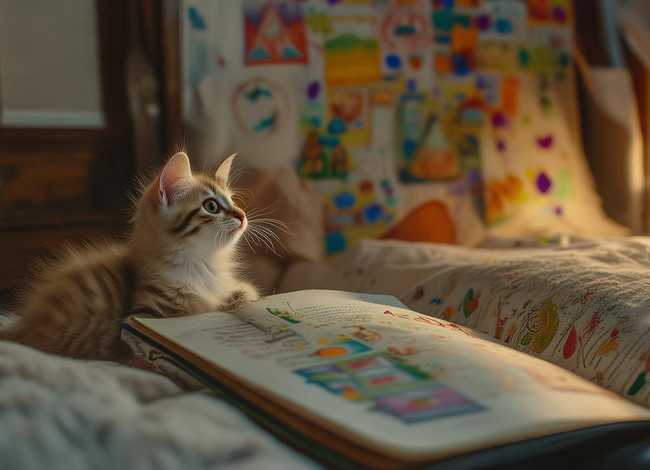 小猫咪的故事儿童睡前 少儿睡前小猫的故事