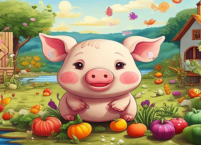 儿童猪故事书；小猪故事书