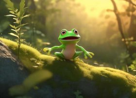 儿童睡前故事小青蛙爬山、儿童睡前故事小青蛙爬山完整版