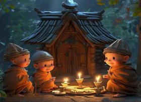 儿童睡前三个和尚故事（幼儿睡前故事三个和尚）