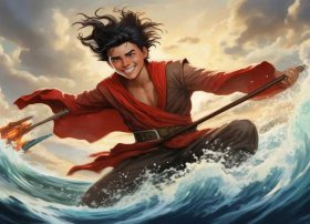 儿童故事哪吒闹海全集有声故事 - 听故事哪吒闹海全集