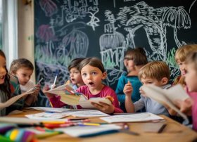 简笔画创编故事画教案 - 简笔画创编故事画教案设计