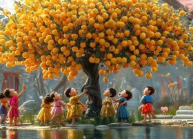 蟠桃园儿童故事（蟠桃园西游记的故事）