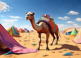 儿童故事精选骆驼抢帐篷；骆驼抢帐篷的故事