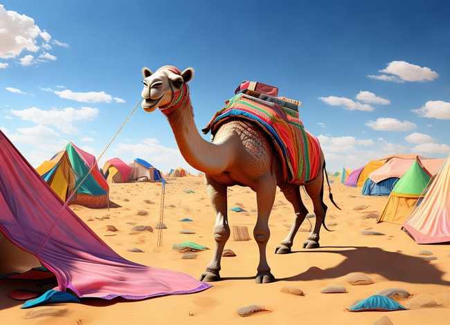 儿童故事精选骆驼抢帐篷；骆驼抢帐篷的故事
