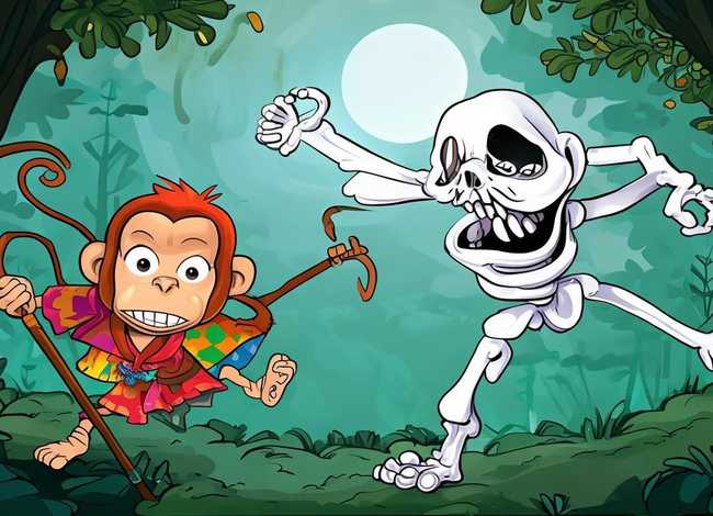 孙悟空三打白骨精儿童故事注音版（孙悟空三打白骨精幼儿故事）