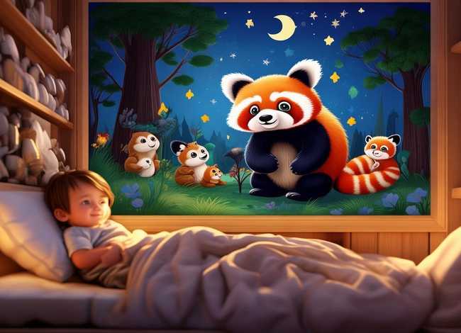 小熊猫的故事睡前故事；小熊猫的故事睡前故事文字