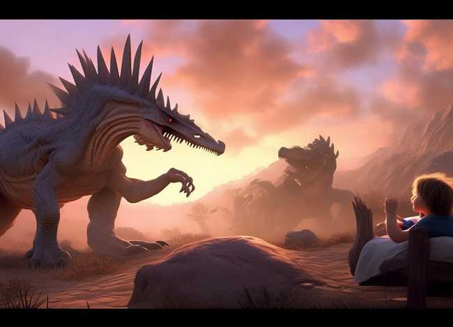 恐龙大战故事睡前（恐龙大战故事睡前故事）