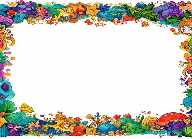 儿童寓言故事手抄报框架 寓言故事手抄报 边框 儿童寓言故事手抄报框架 寓言故事手抄报 边框