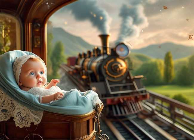 火车上的儿童故事,传奇故事火车上的婴儿 火车上的儿童故事,传奇故事火车上的婴儿