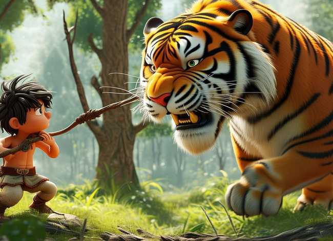 儿童故事武松打虎的故事；少儿版武松打虎的故事