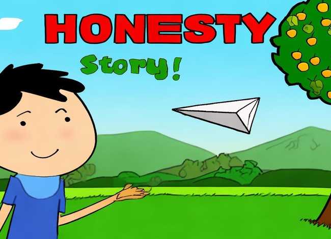 诚信故事ppt图片 诚信故事绘本制作图片