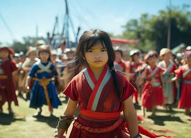 花木兰的故事儿童表演完整;少儿花木兰的故事 花木兰的故事儿童表演完整;少儿花木兰的故事