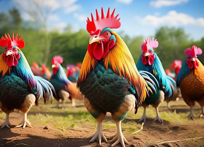 公鸡比美故事串词 - 公鸡比美故事串词大全