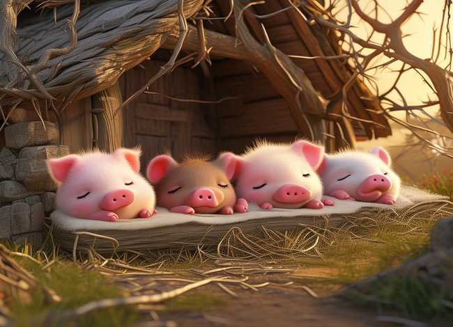 三只小猪 故事；三只小猪故事完整 睡前故事