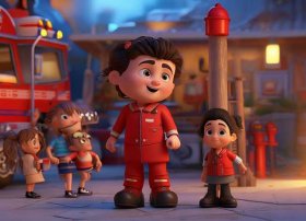 儿童故事关于消防员的故事；消防队员的故事幼儿