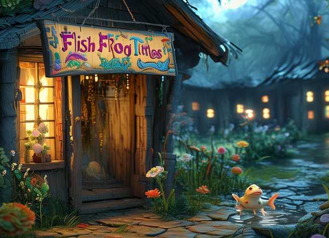 鱼蛙故事，鱼蛙故事有这个店名吗