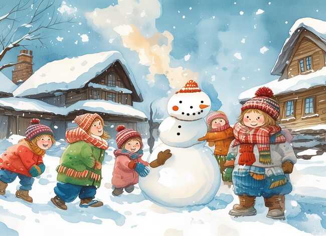 天冷了的儿童故事，天气变冷了幼儿故事