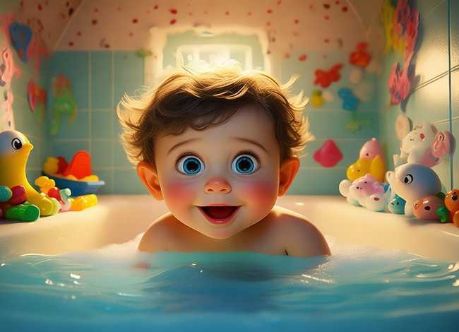 儿童洗澡绘本故事，洗澡的绘本故事