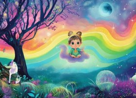 儿童故事《梦神》；梦神故事记录的是一个孩子的梦