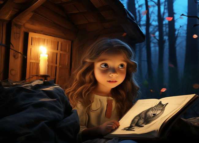 大灰狼的故事睡前故事，大灰狼的故事睡前故事免费