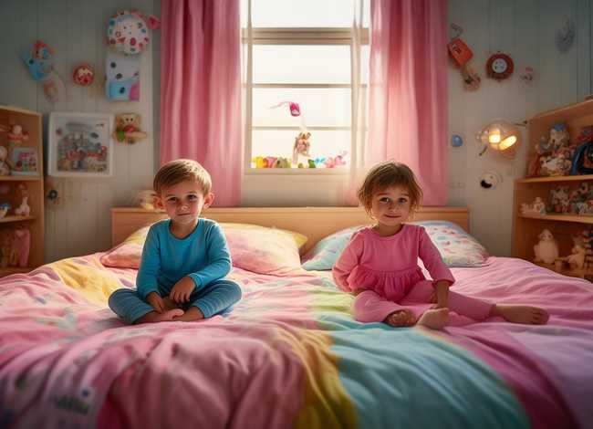 小朋友分房睡故事、小朋友分床睡的故事