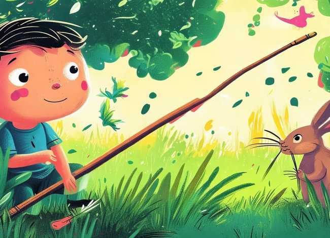 守株待兔儿童故事文本 - 守株待兔的故事绘本文字