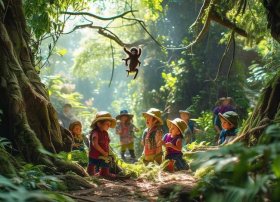 丛林探险儿童故事，丛林探险幼儿故事