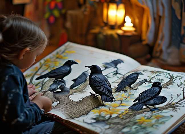 儿童故事大全七只乌鸦，小孩听故事书大全故事七只乌鸦