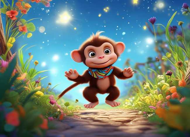 儿童睡前小故事猴子下山，幼儿睡前故事视频大全小猴子下山