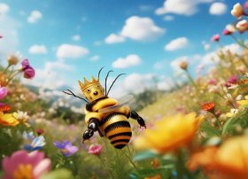 小蜜蜂的故事绘本，关于小蜜蜂的绘本故事