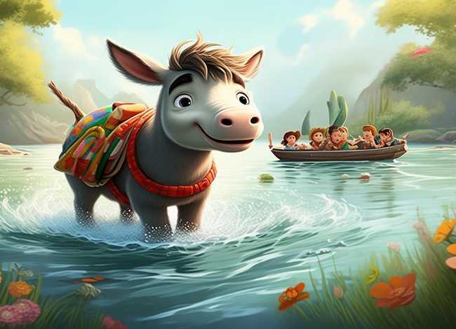 儿童故事小毛驴过河 小毛驴过河的故事给我们的启示 儿童故事小毛驴过河 小毛驴过河的故事给我们的启示