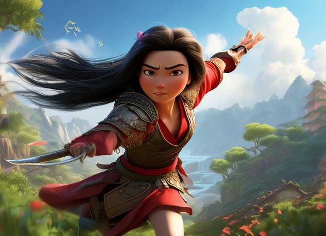 花木兰故事儿童动画片；花木兰的故事 动画片视频中文版